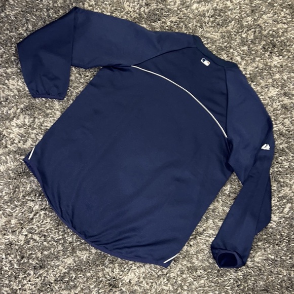 New Milwaukee BREWERS Authentic Majestic Therma Base Pullover - Picture 3 of 15